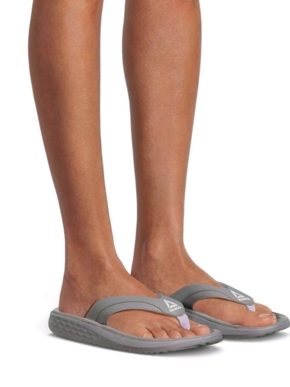 Gray Women's Comfort Flip-Flops